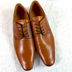 Aldo NWB Cognac/Brown Leather Oxford lace-up  Galesien Shoes size 13